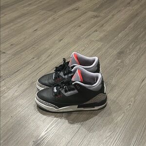 Jordan 3 cement lightly used